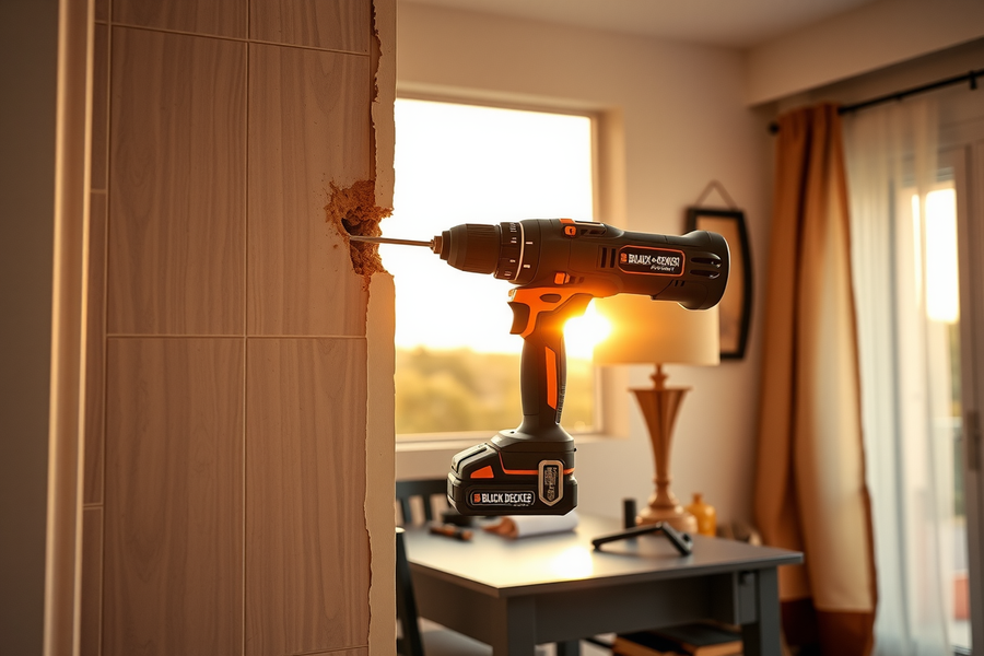 BLACK+DECKER BDCDC18BAFC en uso montaje muebles hogar español